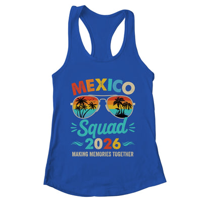 Mexico Squad 2026 Vacation Friends Family Matching Group Shirt & Tank Top | teecentury