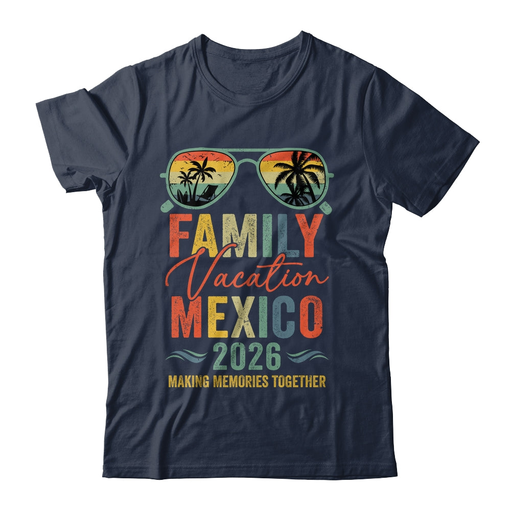 Mexico Vacation 2026 Matching Family Group Summer Shirt & Tank Top | teecentury