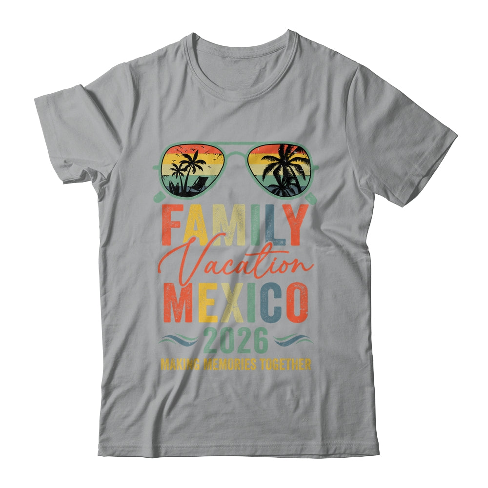 Mexico Vacation 2026 Matching Family Group Summer Shirt & Tank Top | teecentury