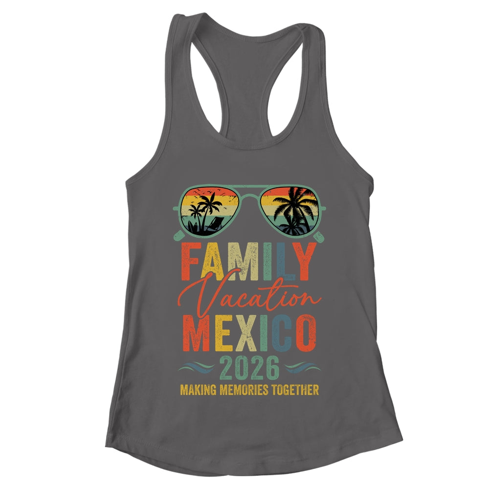 Mexico Vacation 2026 Matching Family Group Summer Shirt & Tank Top | teecentury