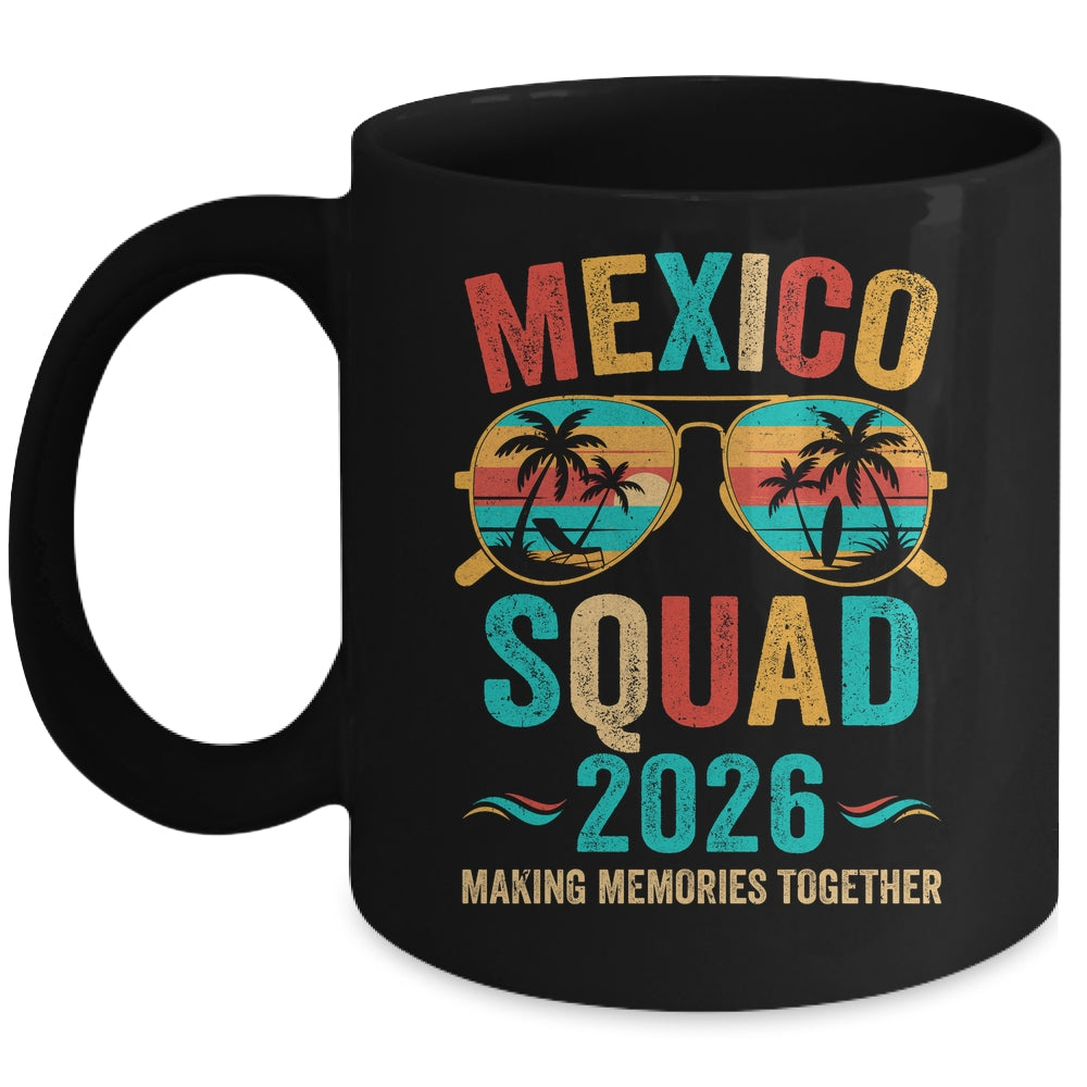 Mexico Vacation Squad 2026 Family Matching Vintage Mug | teecentury