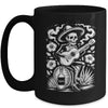 Mexico Vintage Skeleton Guitar Dia De Los Muertos Mexican Mug | teecentury