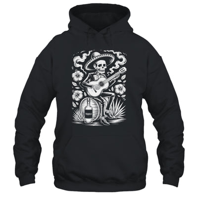 Mexico Vintage Skeleton Guitar Dia De Los Muertos Mexican Shirt & Tank Top | teecentury