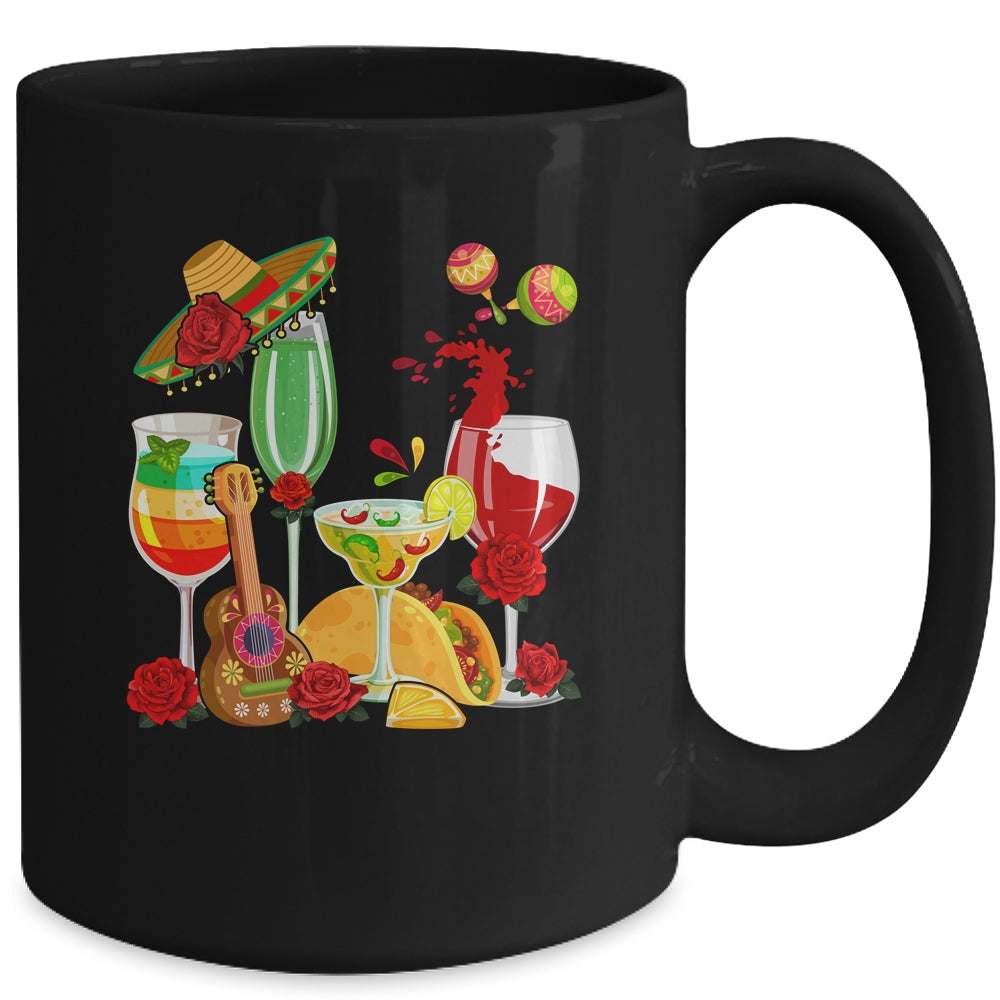 Mexico Wine Tequila Cinco De Mayo Mexican Fiesta Lover Mug | teecentury