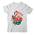 Miami Beach Florida Flamingo Sunset Flowers Miami Souvenir Shirt & Tank Top | teecentury