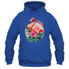 Miami Beach Florida Flamingo Sunset Flowers Miami Souvenir Shirt & Tank Top | teecentury