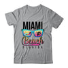 Miami Beach Florida Sunset Retro Souvenir Surf Miami Shirt & Tank Top | teecentury