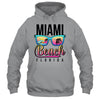 Miami Beach Florida Sunset Retro Souvenir Surf Miami Shirt & Tank Top | teecentury