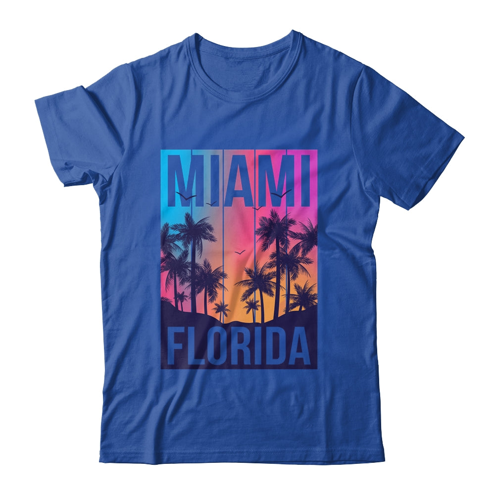 Miami Florida Sunset I Love Miami Beach Souvenir Shirt & Tank Top | teecentury