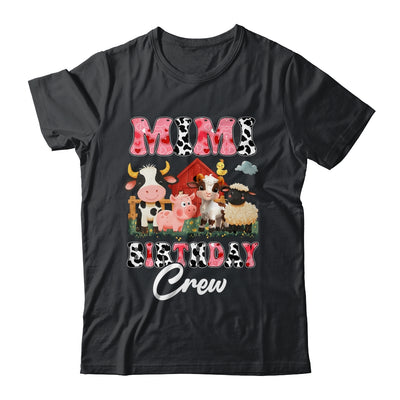 Mimi Birthday Crew Farm Cow Birthday Boy Girl Family Shirt & Hoodie | teecentury