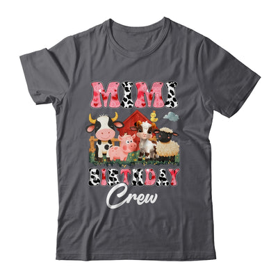 Mimi Birthday Crew Farm Cow Birthday Boy Girl Family Shirt & Hoodie | teecentury