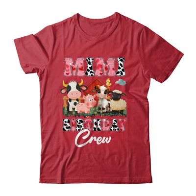 Mimi Birthday Crew Farm Cow Birthday Boy Girl Family Shirt & Hoodie | teecentury