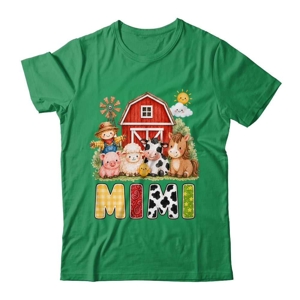 Mimi Farm Cow 1St Birthday Girl Boy Matching Family Shirt & Hoodie | teecentury