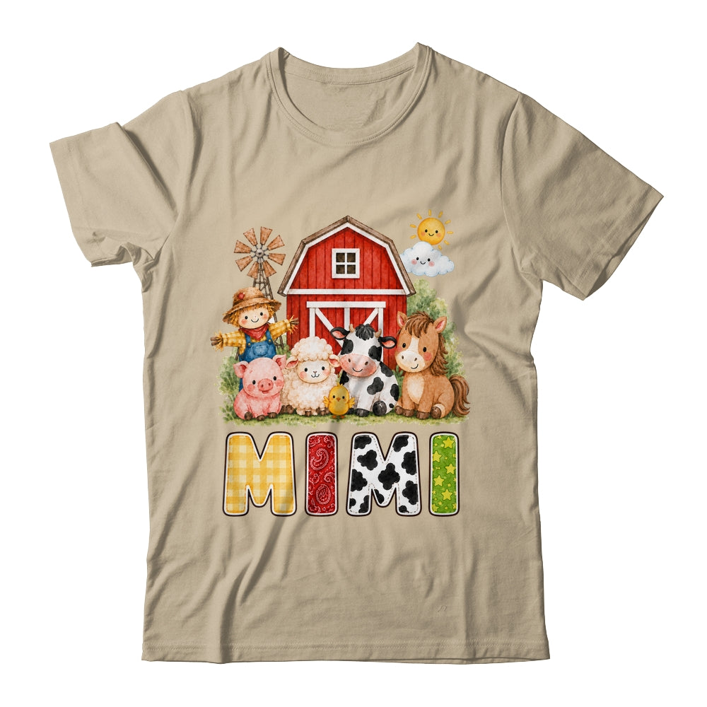 Mimi Farm Cow 1St Birthday Girl Boy Matching Family Shirt & Hoodie | teecentury