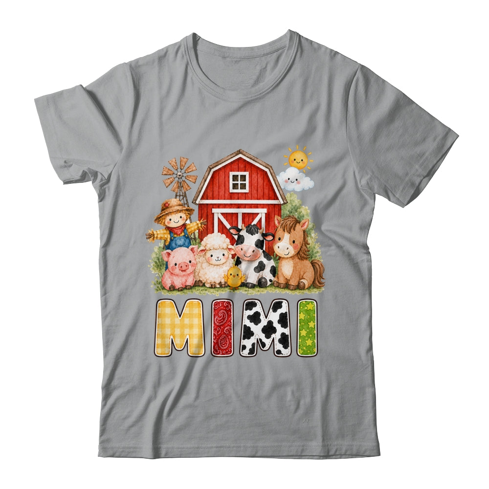 Mimi Farm Cow 1St Birthday Girl Boy Matching Family Shirt & Hoodie | teecentury