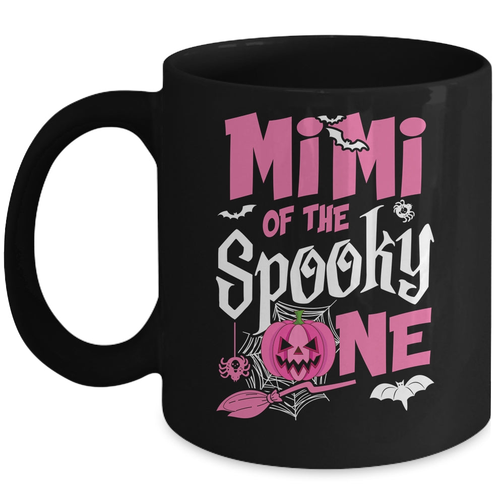 Mimi Halloween 1st Birthday Girl Matching Family Spooky One Mug | teecentury