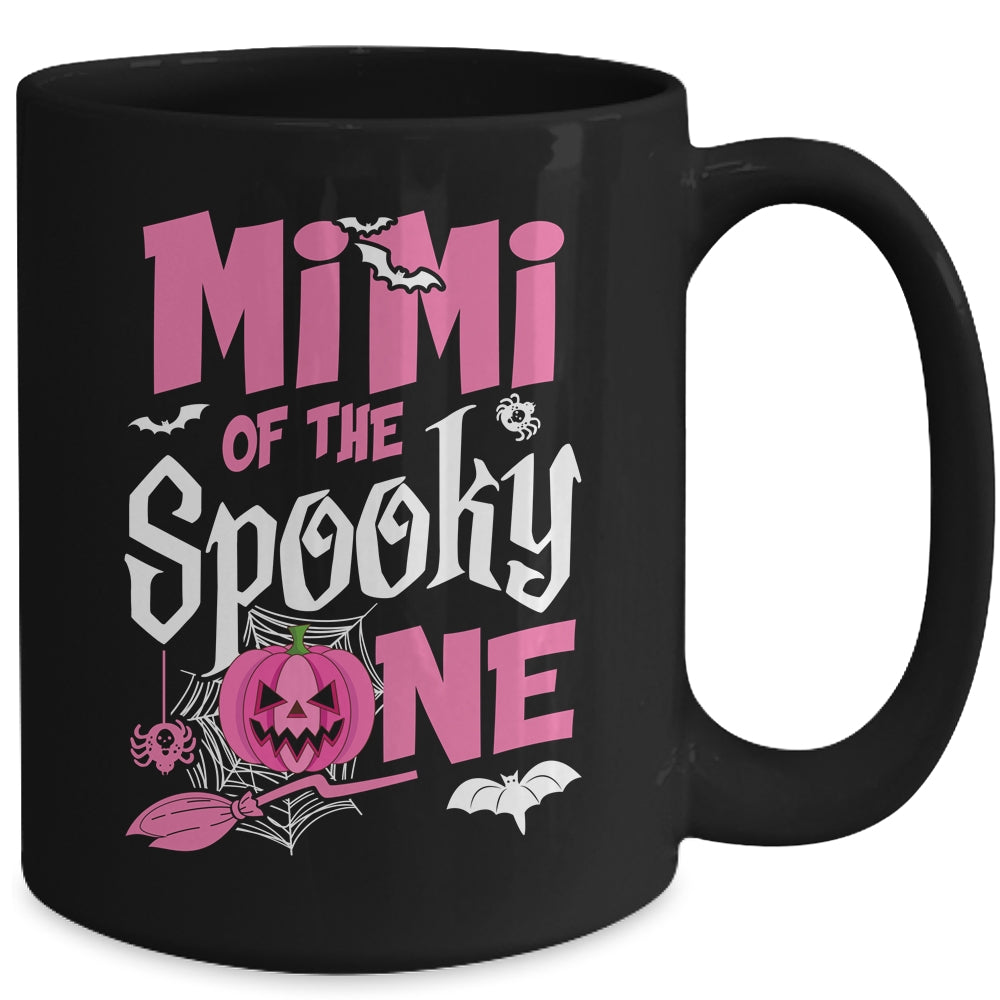 Mimi Halloween 1st Birthday Girl Matching Family Spooky One Mug | teecentury