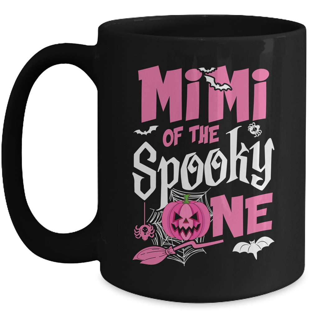 Mimi Halloween 1st Birthday Girl Matching Family Spooky One Mug | teecentury