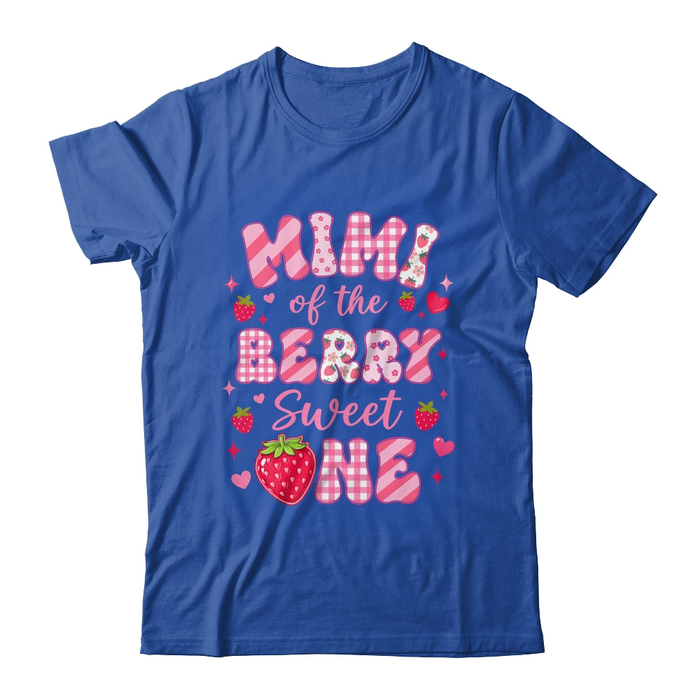 Mimi Of The Berry Sweet One Strawberry First Birthday Shirt & Hoodie | teecentury