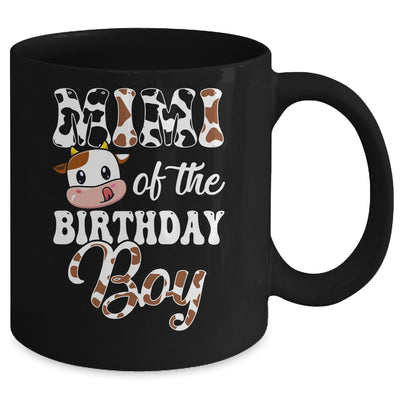 Mimi Of The Birthday Boy Cow Farm 1st Birthday Boy Mug | teecentury