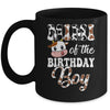 Mimi Of The Birthday Boy Cow Farm 1st Birthday Boy Mug | teecentury