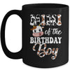 Mimi Of The Birthday Boy Cow Farm 1st Birthday Boy Mug | teecentury