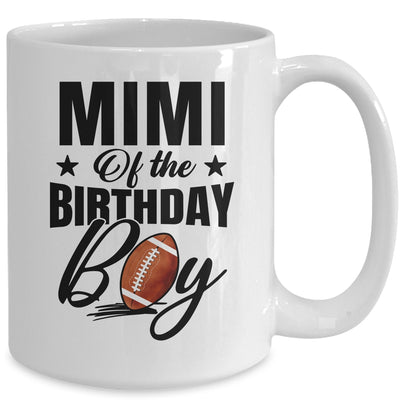 Mimi Of The Birthday Boy Football 1st Birthday Party Mug | teecentury