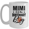 Mimi Of The Birthday Boy Football 1st Birthday Party Mug | teecentury