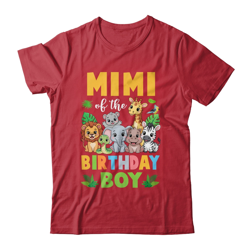 Mimi Of The Birthday Boy Kids Safari Jungle Animal Shirt & Hoodie | teecentury