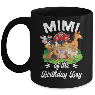 Mimi Of The Birthday Boy Party Cow Farm 1st Birthday Party Mug | teecentury