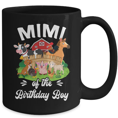 Mimi Of The Birthday Boy Party Cow Farm 1st Birthday Party Mug | teecentury