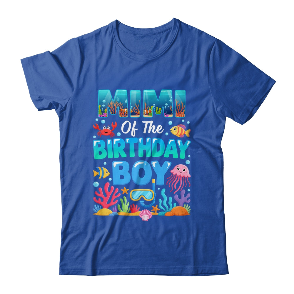 Mimi Of The Birthday Boy Sea Animals Ocean Aquarium Shirt & Hoodie | teecentury