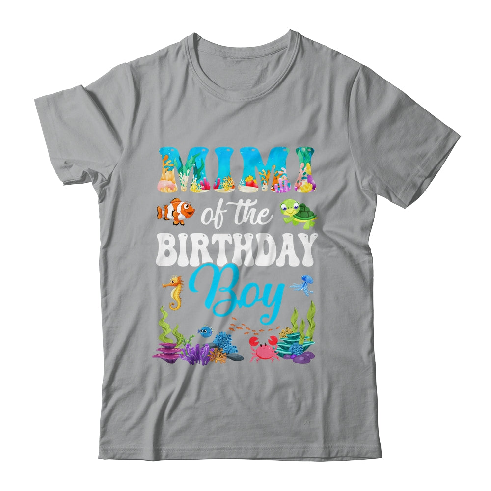 Mimi Of The Birthday Boy Sea Fish Ocean Aquarium Party Shirt & Hoodie | teecentury