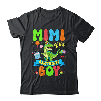 Mimi Of The Birthday Boy TRex Dinosaur Birthday Family Shirt & Hoodie | teecentury