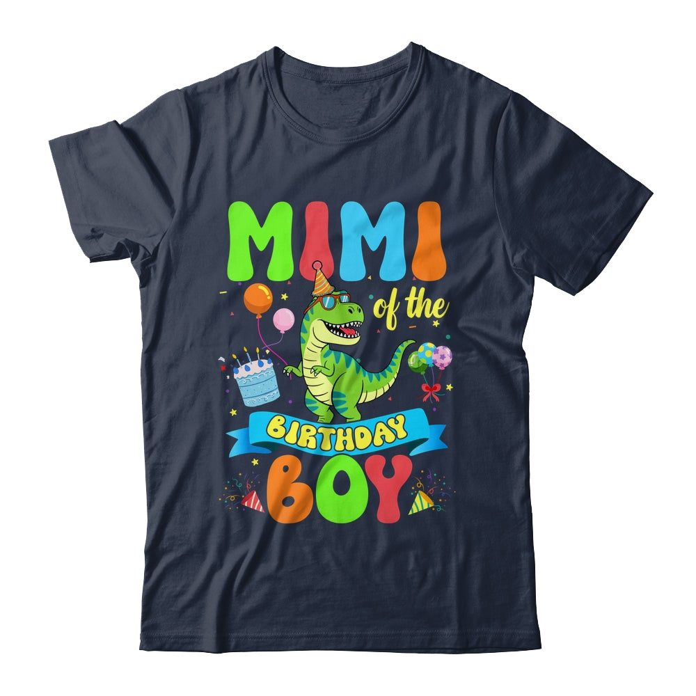 Mimi Of The Birthday Boy TRex Dinosaur Birthday Family Shirt & Hoodie | teecentury