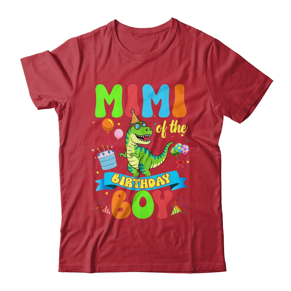 Mimi Of The Birthday Boy TRex Dinosaur Birthday Family Shirt & Hoodie | teecentury