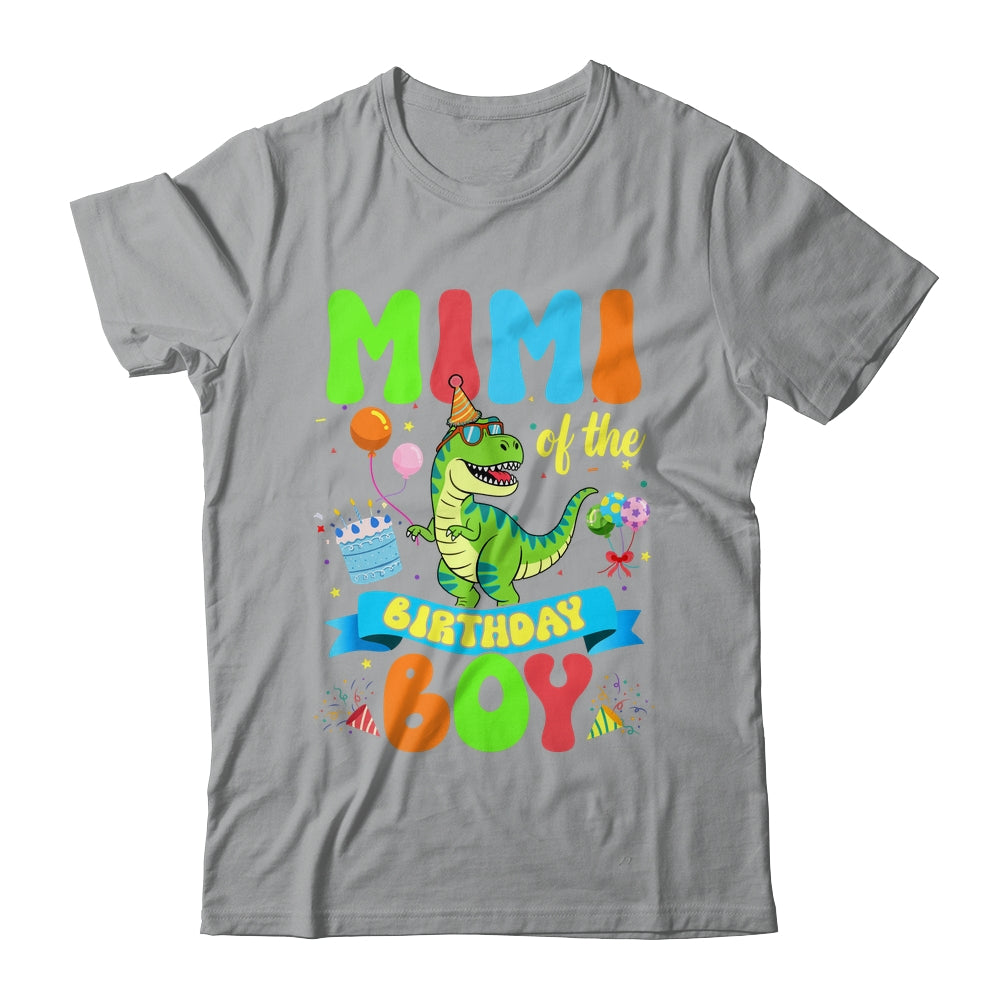 Mimi Of The Birthday Boy TRex Dinosaur Birthday Family Shirt & Hoodie | teecentury