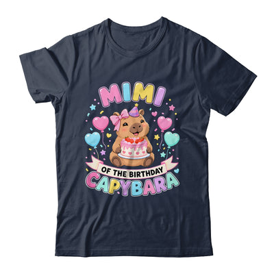 Mimi Of The Birthday Capybara Birthday Girl Family Shirt & Hoodie | teecentury