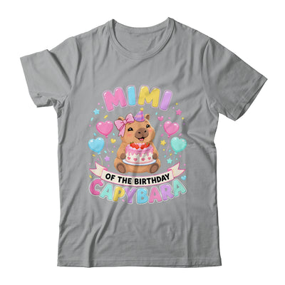 Mimi Of The Birthday Capybara Birthday Girl Family Shirt & Hoodie | teecentury