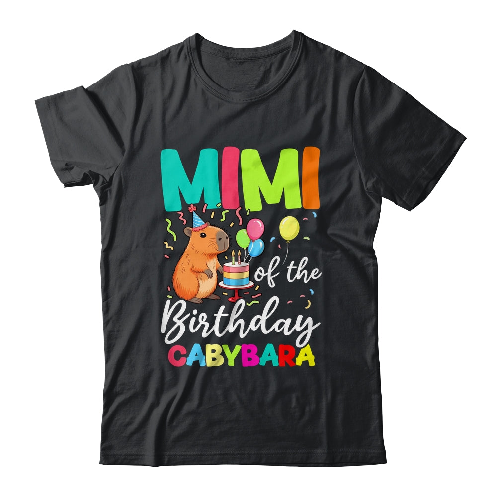 Mimi Of The Birthday Capybara Girl Bday Party Family Shirt & Hoodie | teecentury