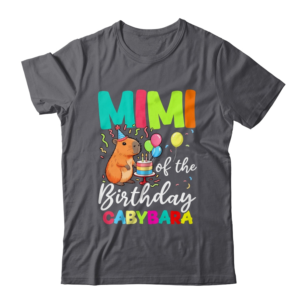 Mimi Of The Birthday Capybara Girl Bday Party Family Shirt & Hoodie | teecentury