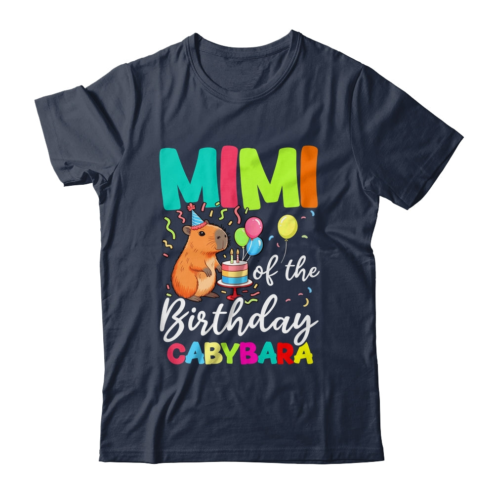 Mimi Of The Birthday Capybara Girl Bday Party Family Shirt & Hoodie | teecentury