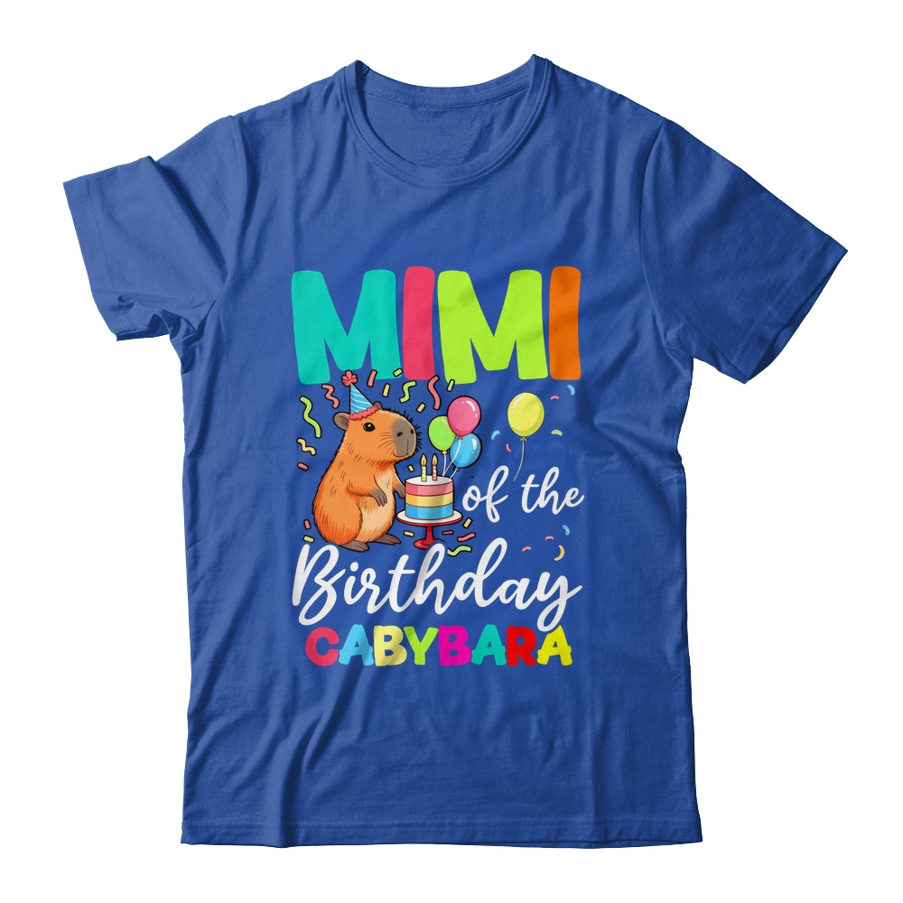 Mimi Of The Birthday Capybara Girl Bday Party Family Shirt & Hoodie | teecentury