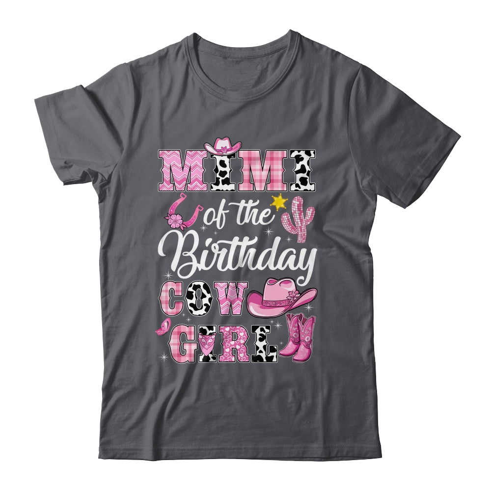 Mimi Of The Birthday Cow Girl Western Cowgirl 1st Birthday Shirt & Hoodie | teecentury