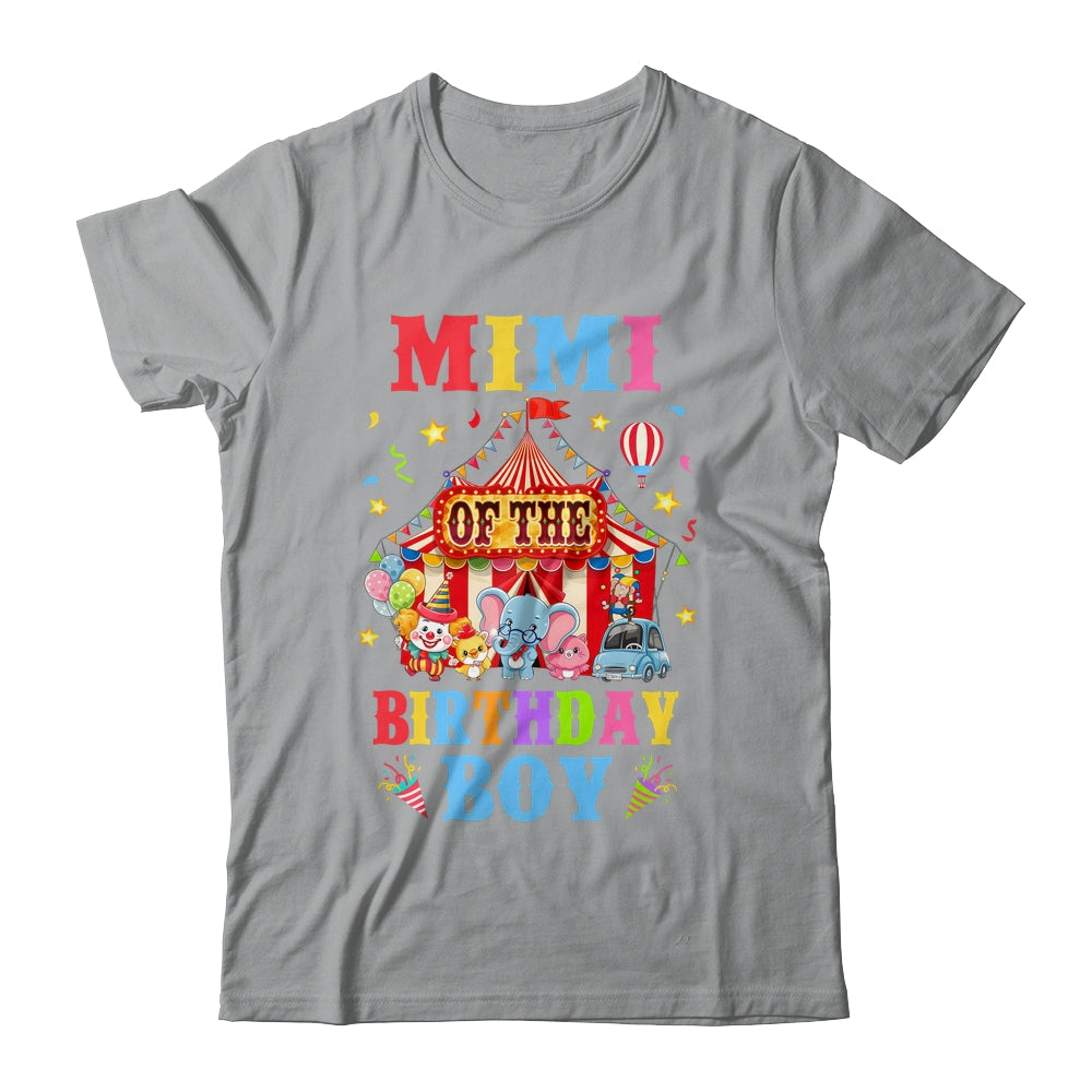 Mimi Of The Birthday For Boy Circus Carnival Theme Party Shirt & Hoodie | teecentury