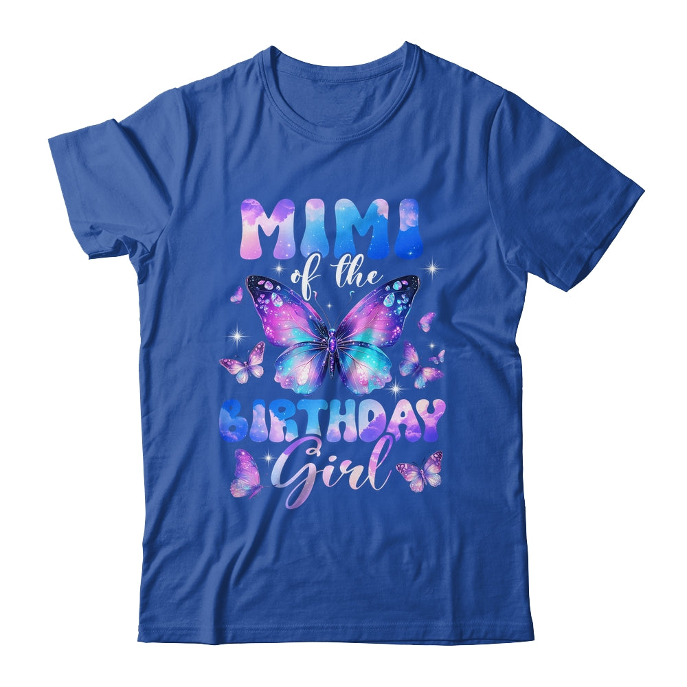 Mimi Of The Birthday Girl Butterfly Family Matching Shirt & Hoodie | teecentury
