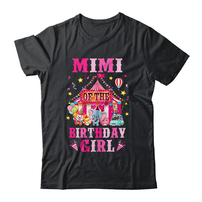 Mimi Of The Birthday Girl Circus Carnival Family Party Shirt & Hoodie | teecentury
