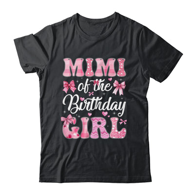 Mimi Of The Birthday Girl Family Pink Coquette Bow Shirt & Hoodie | teecentury