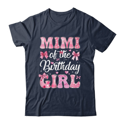 Mimi Of The Birthday Girl Family Pink Coquette Bow Shirt & Hoodie | teecentury