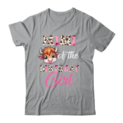 Mimi Of The Birthday Girl Highland Cow Farm 1st Birthday Shirt & Hoodie | teecentury